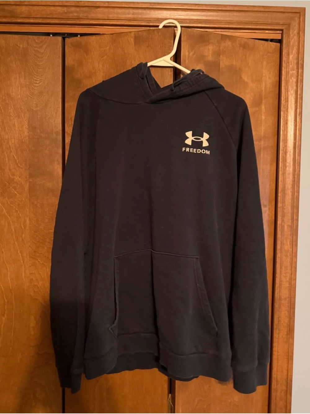 Under Armour Freedom Men's Black Pullover Hoodie